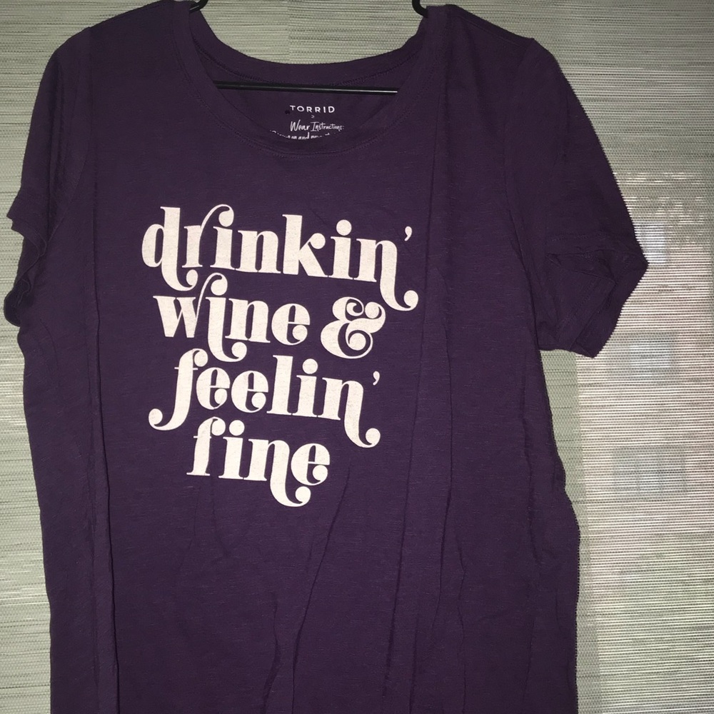 Comfortable wine loving shirt